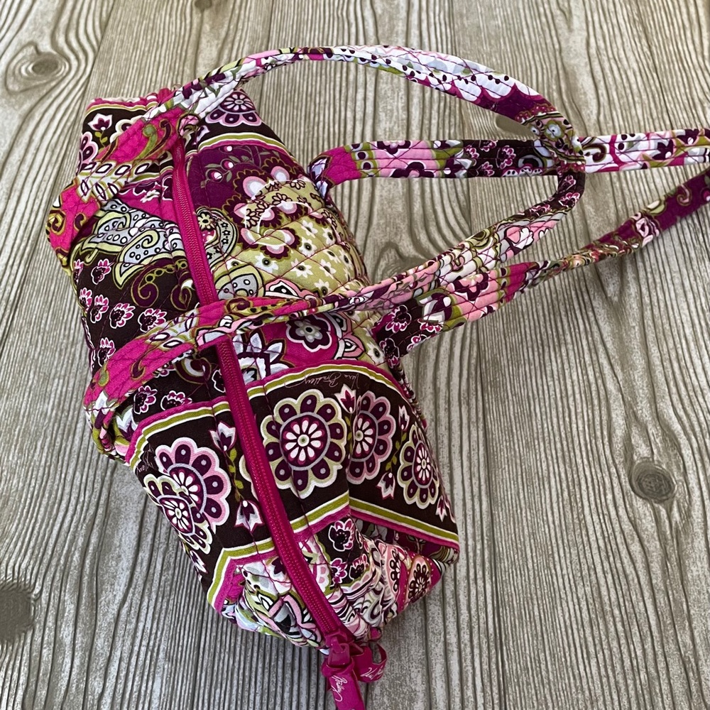 Vera Bradley purple paisley purse - Picture 2 of 11